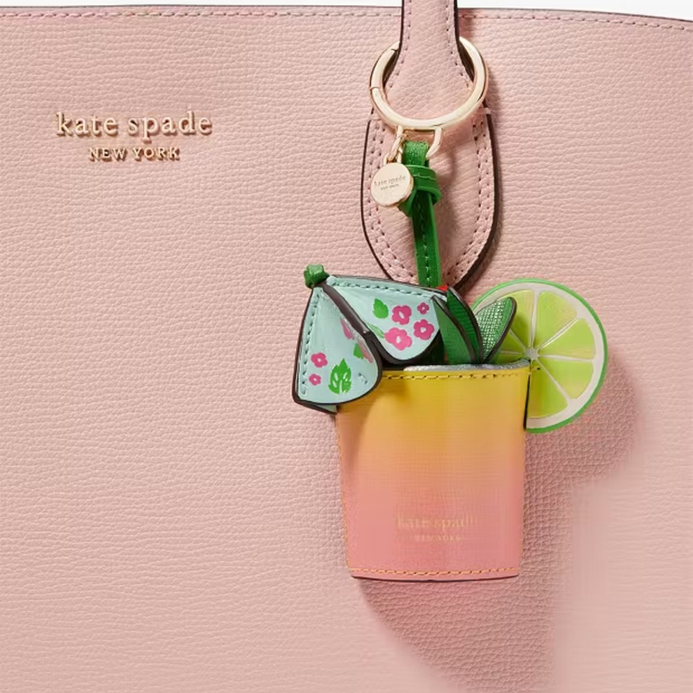 NWT, Kate Spade Playa Ombré bag charm - Picture 2 of 6